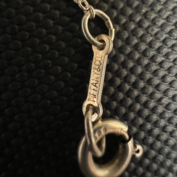 TIFFANY & CO. SILVER SCRIBBLE PENDANT NECKLACE - Picture 6 of 6